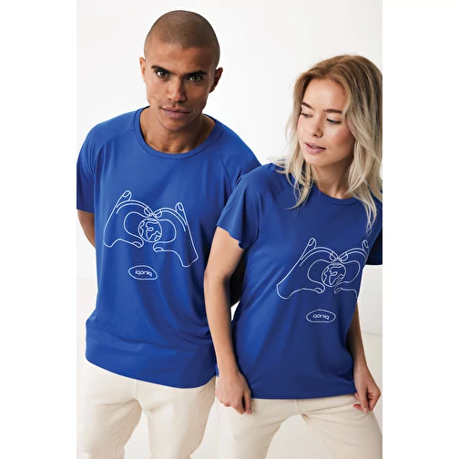 IQONIQ Tikal Sport T-shirt Quick-Dry en polyester rec. bleu roi, Image 5