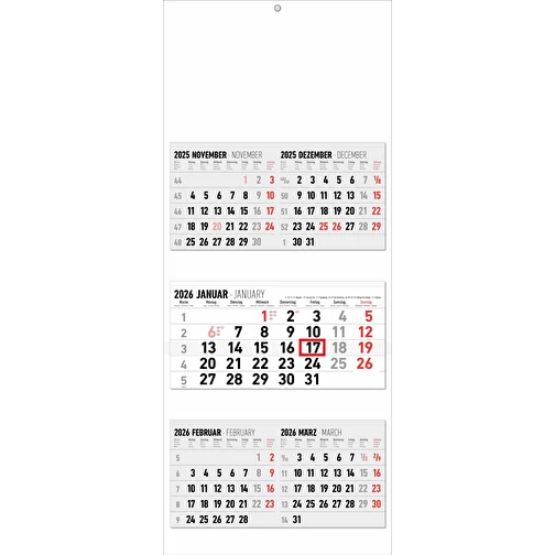 calendrier 5 mois 'Londres, Image 1