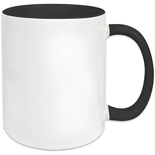 Forme 794 Tasse en céramique Sublimation blanche, intérieur et anse en couleur, Image 1