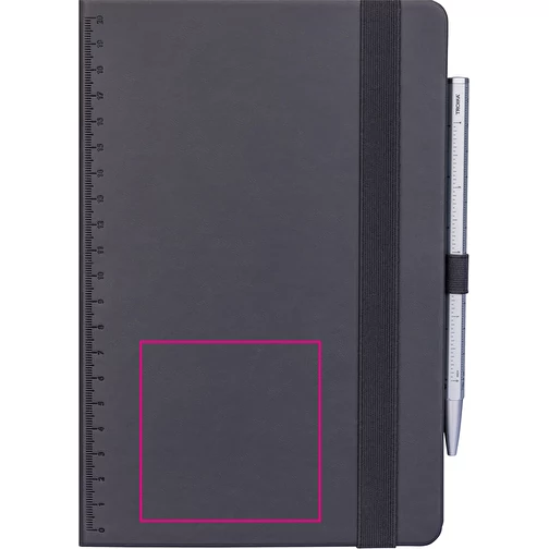 TROIKA Bloc-notes BLACK SLIMPAD A5, Image 8