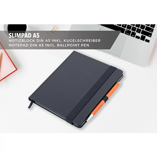 TROIKA Bloc-notes BLACK SLIMPAD A5, Image 9