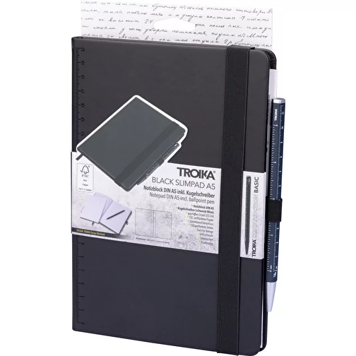 TROIKA Bloc-notes BLACK SLIMPAD A5, Image 10