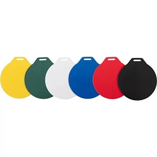 Étiquette à bagages R 100 ABS vert, impression couleur 1c incluse, Image 2