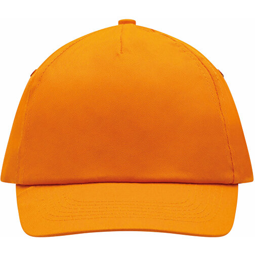 5-Panel-Cap RACING , orange, 100% Baumwolle, 200 g/m², 1,00cm (Länge), Bild 3