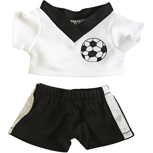 Fußball-Dress , schwarz/weiß, Material: Polyester, S, 1,00cm x 13,50cm x 14,50cm (Länge x Höhe x Breite), Bild 1