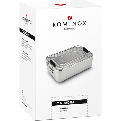 ROMINOX® Lunsjboks // Quadra Sølv, Bilde 3