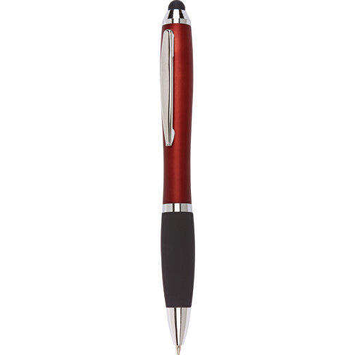 Kugelschreiber SWAY TOUCH , burgund, Kunststoff / Stahl, 13,50cm (Länge), Bild 1