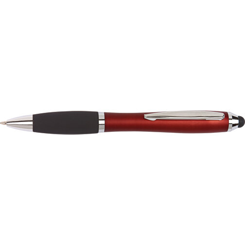 Kugelschreiber SWAY TOUCH , burgund, Kunststoff / Stahl, 13,50cm (Länge), Bild 3