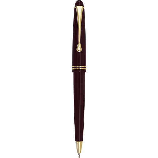 Kugelschreiber CLASSIC , burgund, Kunststoff / Stahl, 13,50cm (Länge), Bild 1