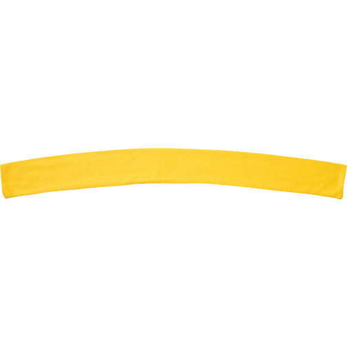 Schal , gelb, 100% Polyester, 46,00cm x 0,30cm x 5,00cm (Länge x Höhe x Breite), Bild 2