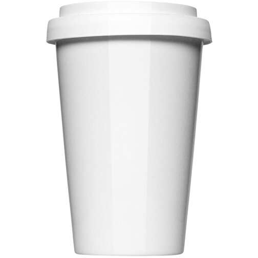 Coffee2Go Thermobecher Form 343 , Mahlwerck Porzellan, weiß, Porzellan/Kunststoff, 12,00cm (Höhe), Bild 1