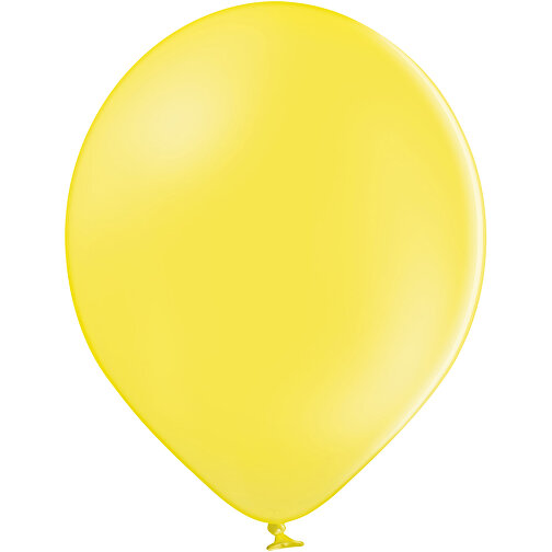 Standardluftballon , gelb, Naturkautschuk, , Bild 1