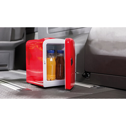 Mini réfrigérateur HOT AND COOL (rouge, Plastique, 2625g) comme objets  publicitaires Sur