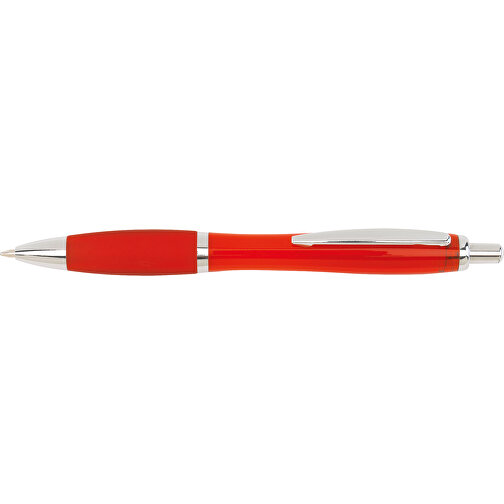 Kugelschreiber SWAY , rot, Kunststoff / Stahl, 14,00cm (Länge), Bild 3