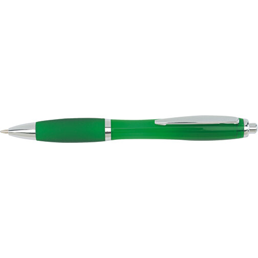 Kugelschreiber SWAY , grün, Kunststoff / Stahl, 14,00cm (Länge), Bild 3