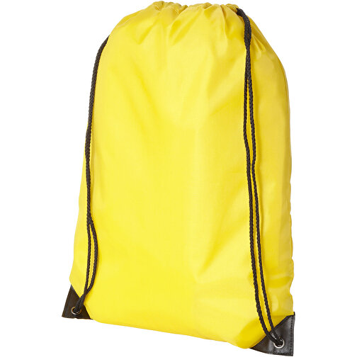 Oriole Premium Sportbeutel 5L , gelb, 210D Polyester, 33,00cm x 44,00cm (Länge x Höhe), Bild 1