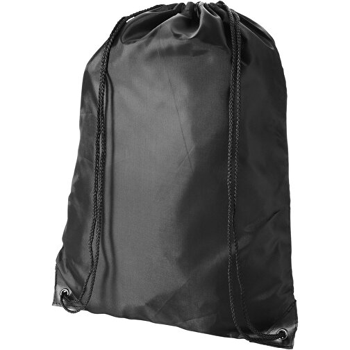 Oriole Premium Sportbeutel 5L , schwarz, 210D Polyester, 33,00cm x 44,00cm (Länge x Höhe), Bild 1