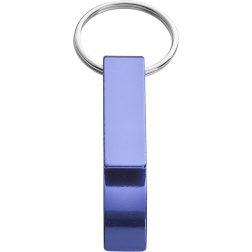 Tao Schlüsselanhänger Mit Flaschen- Und Dosenöffner , blau, Aluminium, 1,00cm x 5,50cm x 1,50cm (Länge x Höhe x Breite), Bild 4