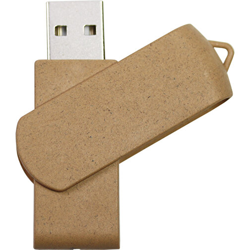USB-Stick COVER 32GB , Promo Effects MB , natur MB , 32 GB , Kunststoff MB , 3 - 10 MB/s MB , 5,40cm x 0,85cm x 1,70cm (Länge x Höhe x Breite), Bild 1