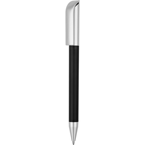 Kugelschreiber Sydney , Promo Effects, schwarz, Kunststoff, 14,00cm (Länge), Bild 1