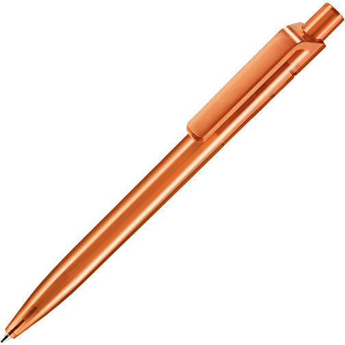 Kugelschreiber INSIDER TRANSPARENT , Ritter-Pen, clementine, ABS-Kunststoff, 14,00cm (Länge), Bild 2