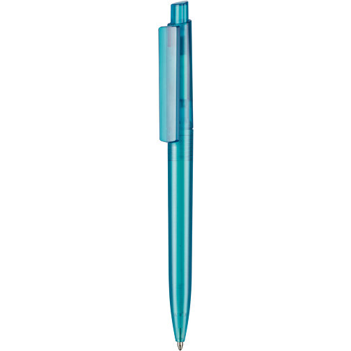 Kugelschreiber CREST FROZEN , Ritter-Pen, türkis-TR/FR, ABS-Kunststoff, 14,90cm (Länge), Bild 1