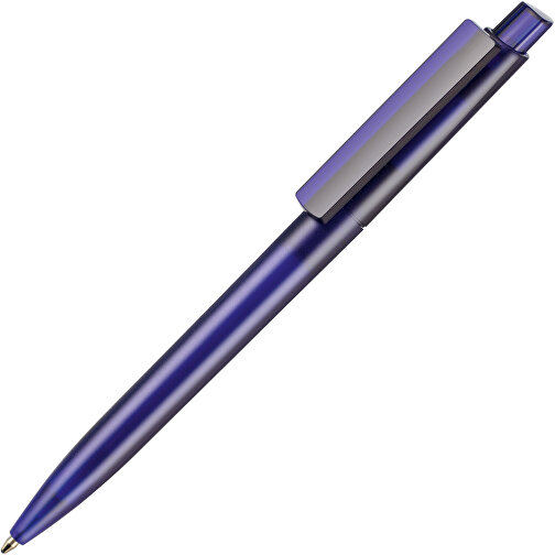 Kugelschreiber CREST FROZEN , Ritter-Pen, ozeanblau-TR/FR, ABS-Kunststoff, 14,90cm (Länge), Bild 2