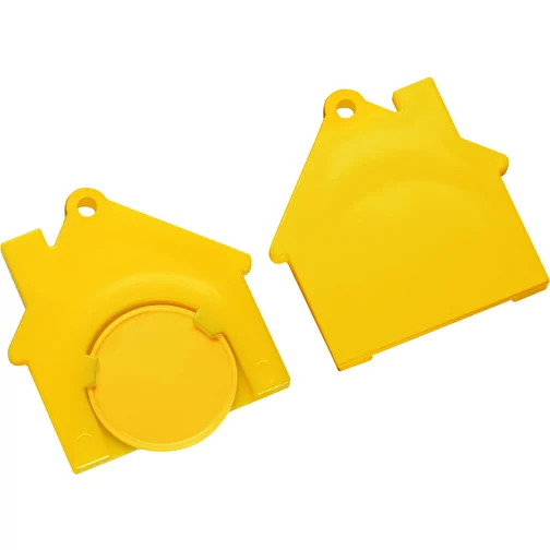 Porte-clés jeton1 € 'maison', Image 1