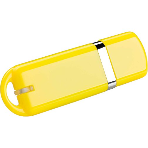 USB-Stick Focus Glänzend 3.0 16GB , Promo Effects MB , gelb MB , 16 GB , Kunststoff MB , 10 - 45 MB/s MB , , Bild 1