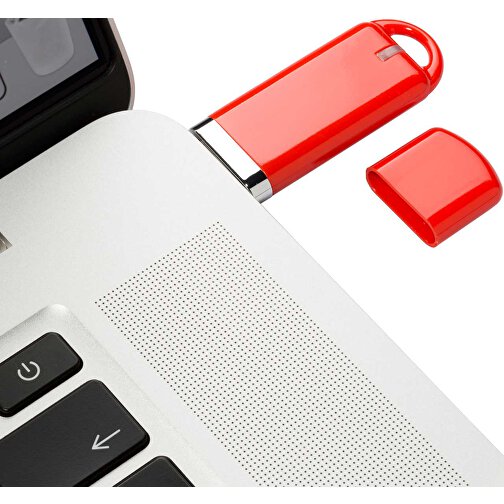 USB-Stick Focus Glänzend 3.0 16GB , Promo Effects MB , rot MB , 16 GB , Kunststoff MB , 10 - 45 MB/s MB , , Bild 4