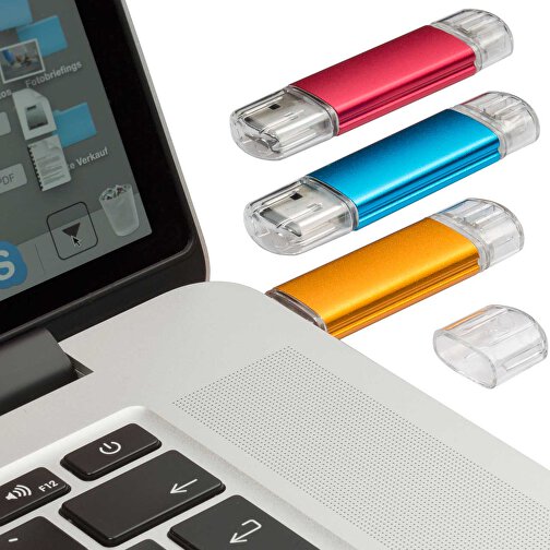 USB-Stick ALU SMART 2.0 8GB , Promo Effects MB , dunkelblau MB , 8 GB , Aluminium MB , 3 - 10 MB/s MB , 3,80cm x 1,75cm (Länge x Breite), Bild 4