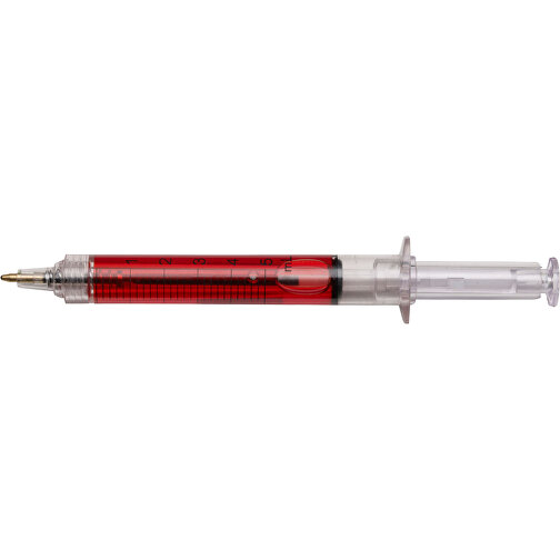 Kugelschreiber Aus Kunststoff Dr. David , rot, AS, Wachs, , Bild 3