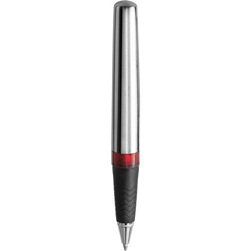 Kugelschreiber Aus Metall Rex , rot, Plastik, Eisen, Edelstahl 202, , Bild 4