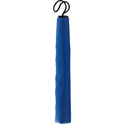 Taschenschirm Aus Polyester Mimi , kobaltblau, Plastik, Eisen, Polyester 190T, , Bild 1