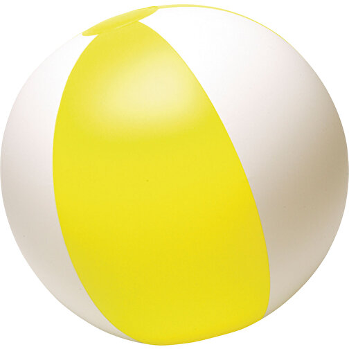 Aufblasbarer Wasserball Aus PVC Lola , gelb, PVC 0,15 mm, , Bild 1