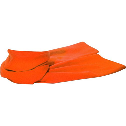 Fleece-Schal Aus Polyester-Fleece Maddison , orange, Fleece 200 GSM, 150,00cm x 0,10cm x 25,00cm (Länge x Höhe x Breite), Bild 1