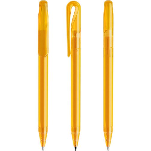 Prodir DS1 TFF Twist Kugelschreiber , Prodir, gelb, Kunststoff, 14,10cm x 1,40cm (Länge x Breite), Bild 6