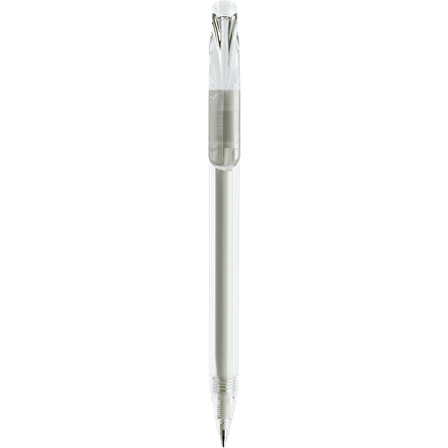 Prodir DS1 TTT Twist Kugelschreiber , Prodir, klar, Kunststoff, 14,10cm x 1,40cm (Länge x Breite), Bild 1