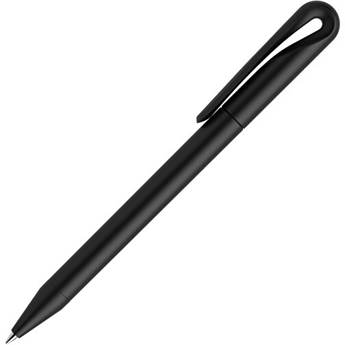 Prodir DS1 TMM Twist Kugelschreiber , Prodir, schwarz, Kunststoff, 14,10cm x 1,40cm (Länge x Breite), Bild 4