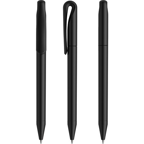 Prodir DS1 TMM Twist Kugelschreiber , Prodir, schwarz, Kunststoff, 14,10cm x 1,40cm (Länge x Breite), Bild 6