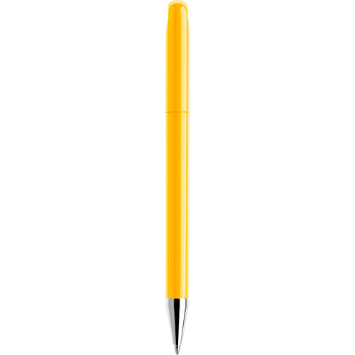 Prodir DS1 TPC Twist Kugelschreiber , Prodir, gelb, Kunststoff/Metall, 14,10cm x 1,40cm (Länge x Breite), Bild 3