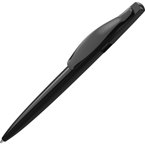 Prodir DS2 PPP Push Kugelschreiber , Prodir, schwarz / schwarz, Kunststoff, 14,80cm x 1,70cm (Länge x Breite), Bild 1