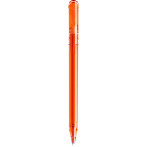 Prodir DS3 TTT Twist Kugelschreiber , Prodir, orange, Kunststoff, 13,80cm x 1,50cm (Länge x Breite), Bild 3