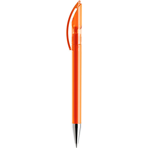 Prodir DS3 TTC Twist Kugelschreiber , Prodir, orange, Kunststoff/Metall, 13,80cm x 1,50cm (Länge x Breite), Bild 2
