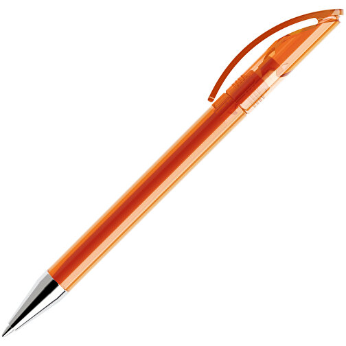 Prodir DS3 TTC Twist Kugelschreiber , Prodir, orange, Kunststoff/Metall, 13,80cm x 1,50cm (Länge x Breite), Bild 4