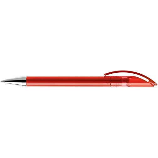 Prodir DS3 TTC Twist Kugelschreiber , Prodir, rot, Kunststoff/Metall, 13,80cm x 1,50cm (Länge x Breite), Bild 5