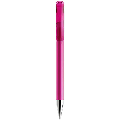 Prodir DS3 TTC Twist Kugelschreiber , Prodir, pink, Kunststoff/Metall, 13,80cm x 1,50cm (Länge x Breite), Bild 1