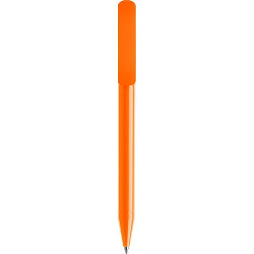 Prodir DS3 TPP Twist Kugelschreiber , Prodir, orange, Kunststoff, 13,80cm x 1,50cm (Länge x Breite), Bild 1
