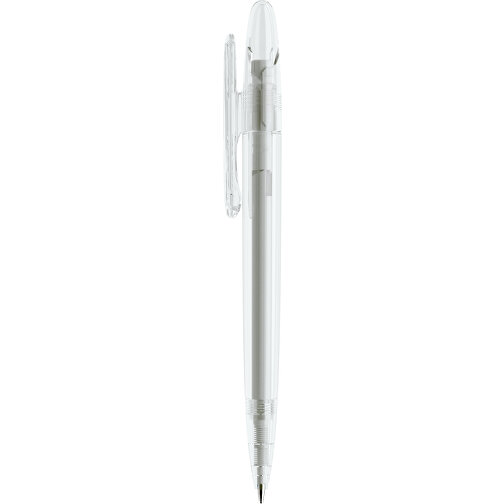 Prodir DS5 TTT Twist Kugelschreiber , Prodir, klar, Kunststoff, 14,30cm x 1,60cm (Länge x Breite), Bild 2