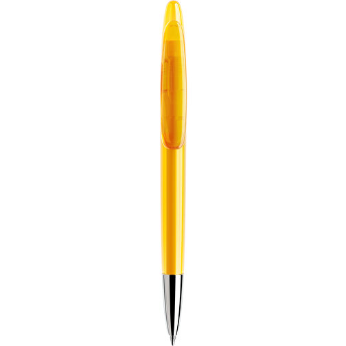 Prodir DS5 TTC Twist Kugelschreiber , Prodir, gelb, Kunststoff/Metall, 14,30cm x 1,60cm (Länge x Breite), Bild 1